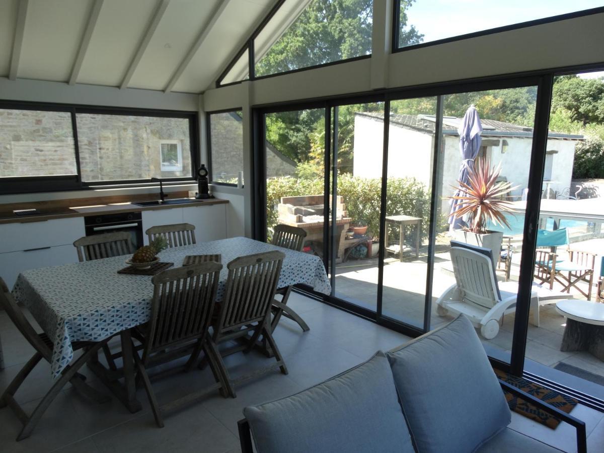 Maison Piscine Classee 4 Etoiles Guidel Luaran gambar